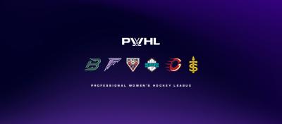 The 6 Professional Women’s Hockey League teams have new names and logos. (Photo via PWHL’s Facebook page.)