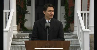 Prime Minister Justin Trudeau announced his resignation on January 6. (Photo via Facebook.)