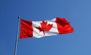 The Canadian flag celebrates its 60th anniversary this year. (Photo: By Wladyslaw, CC BY-SA 3.0, via Wikimedia Commons.)